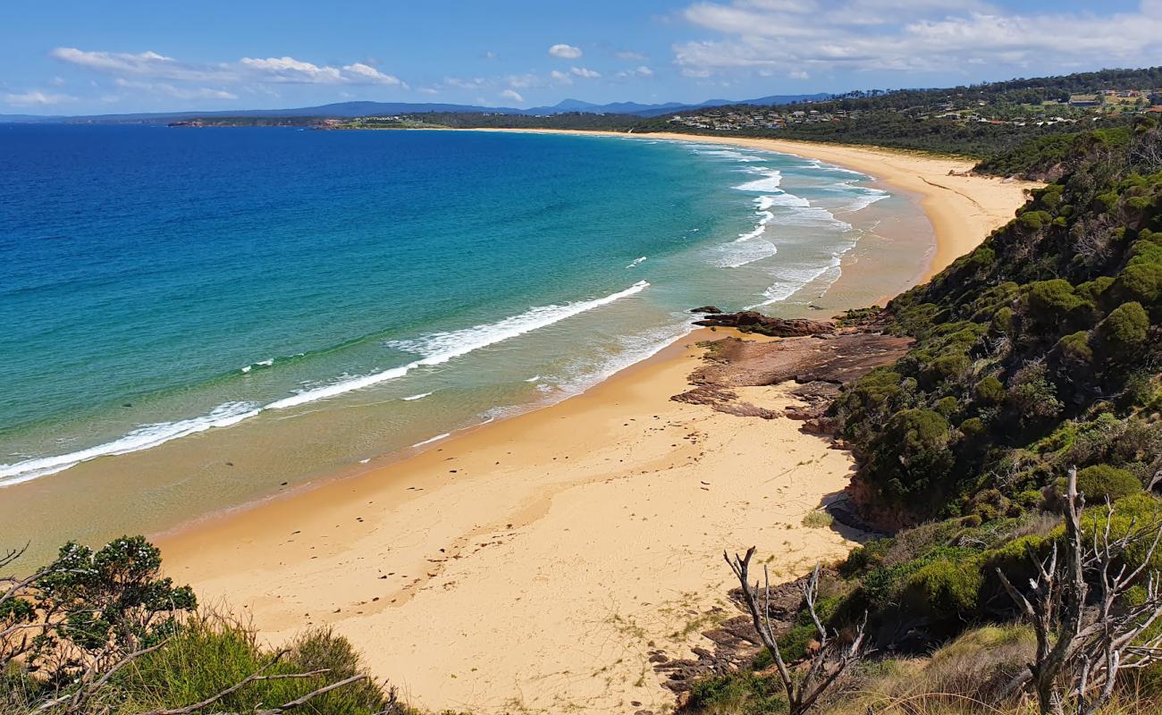 Photo de Short Point Beach avec sable beige de surface