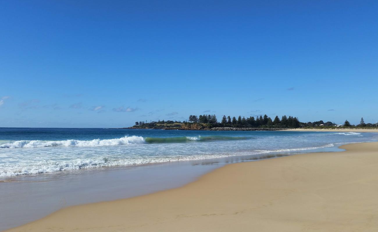 Photo de Moorhead Beach avec sable lumineux de surface