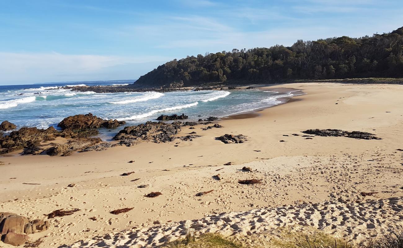 Photo de Poole's Beach avec sable lumineux de surface