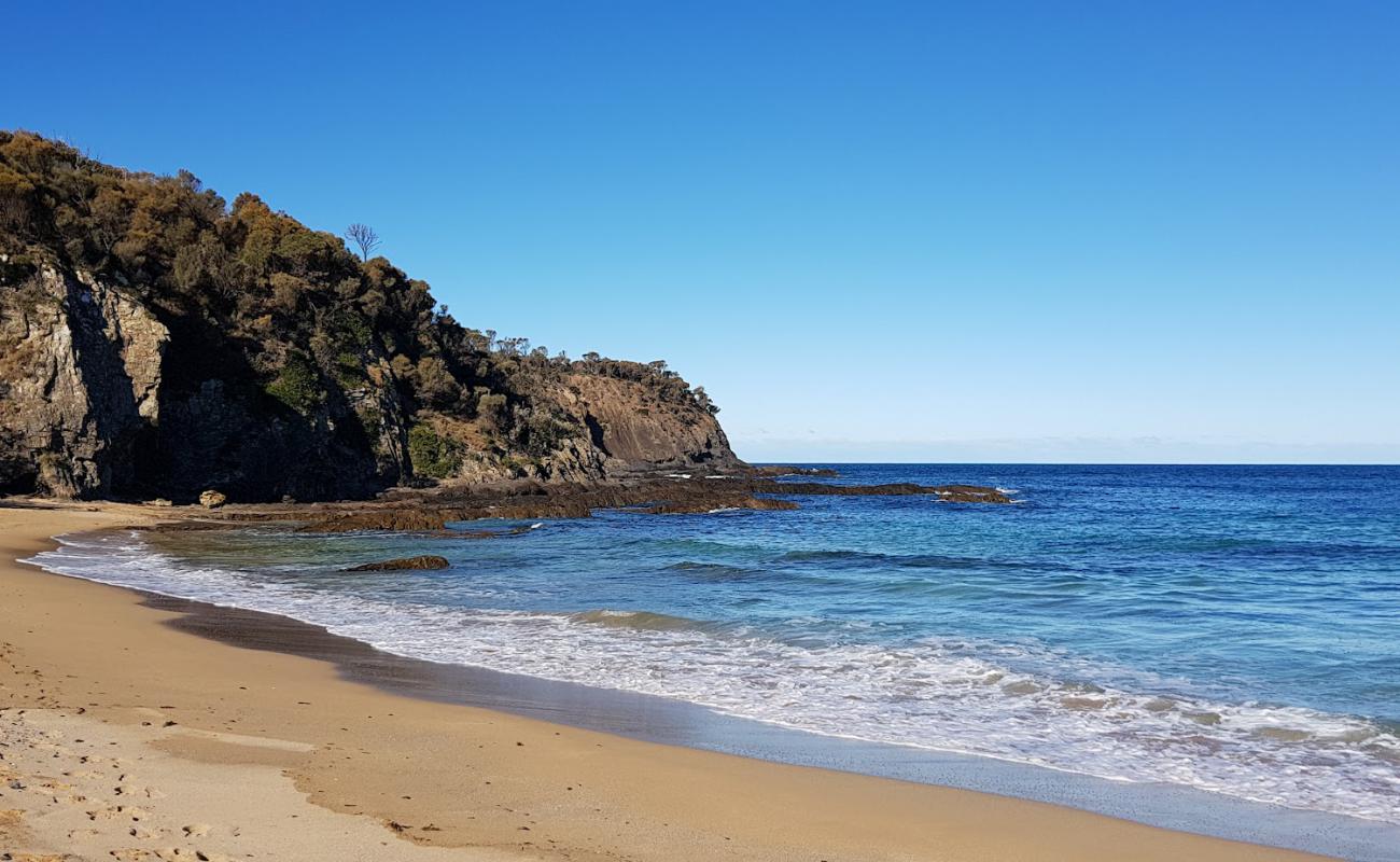 Photo de Richmond Beach avec sable beige de surface