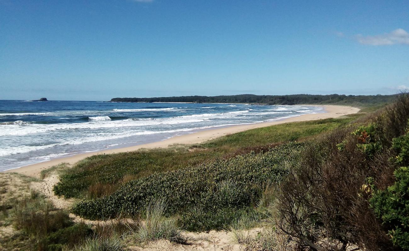 Photo de Durras Beach avec sable beige de surface