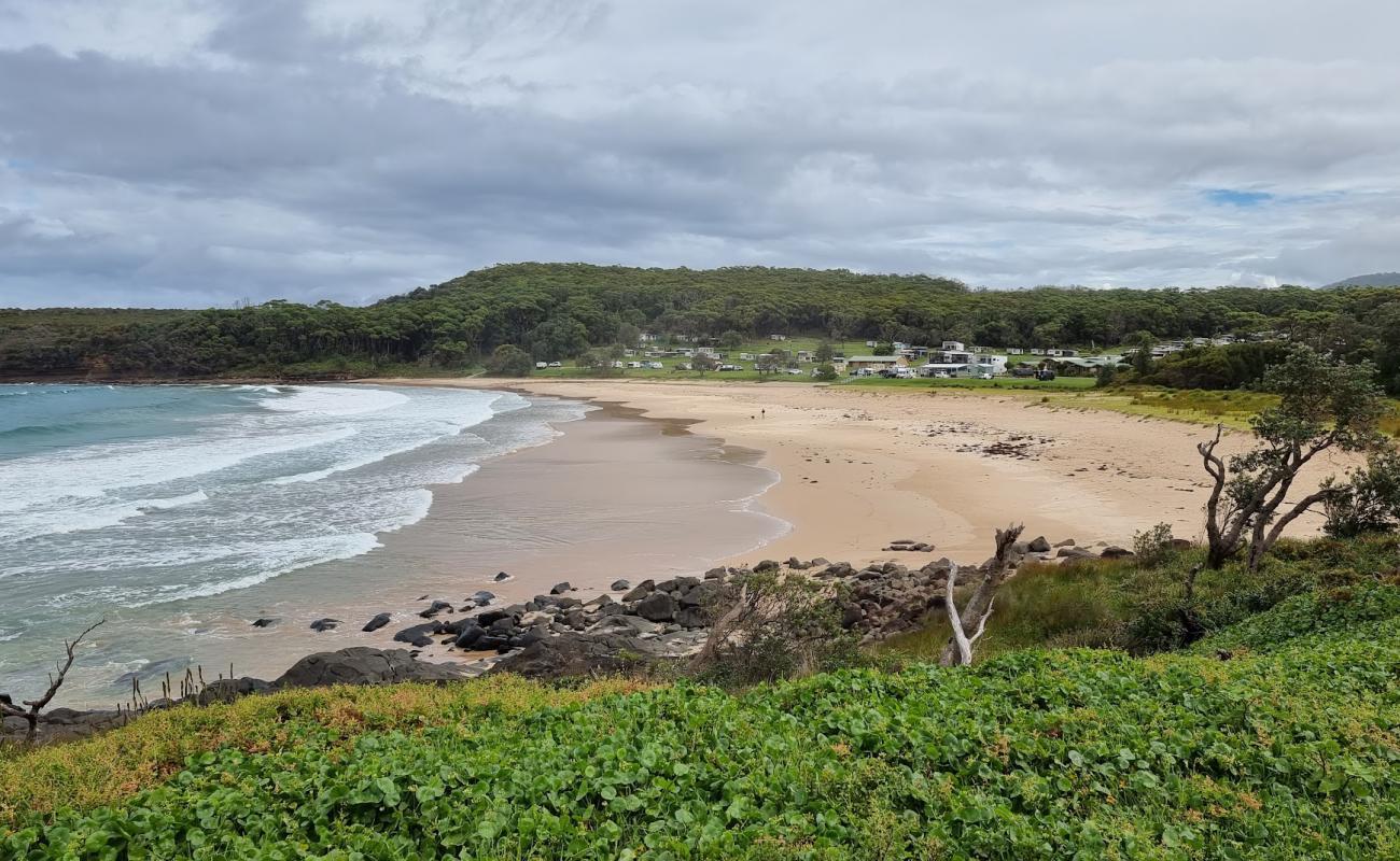 Photo de Merry Beach avec sable fin et lumineux de surface