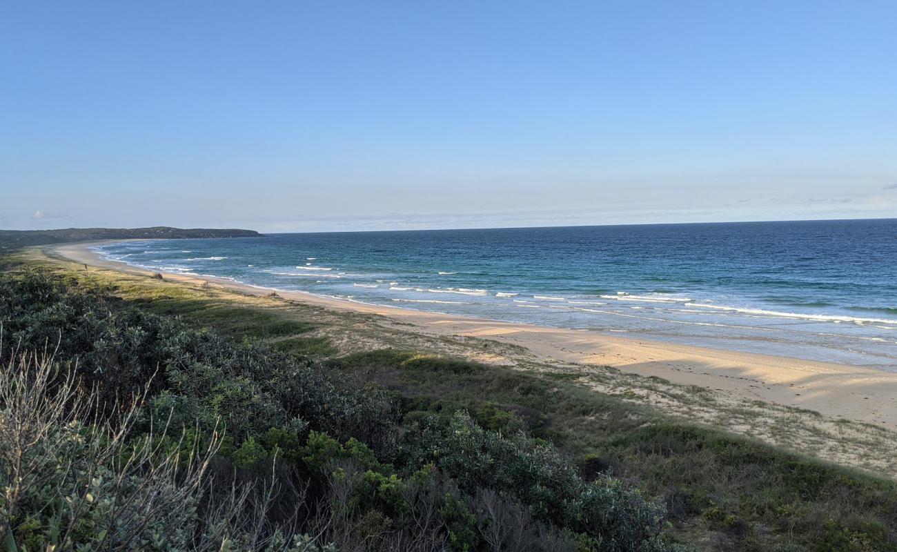 Photo de Wairo Beach avec sable beige fin de surface