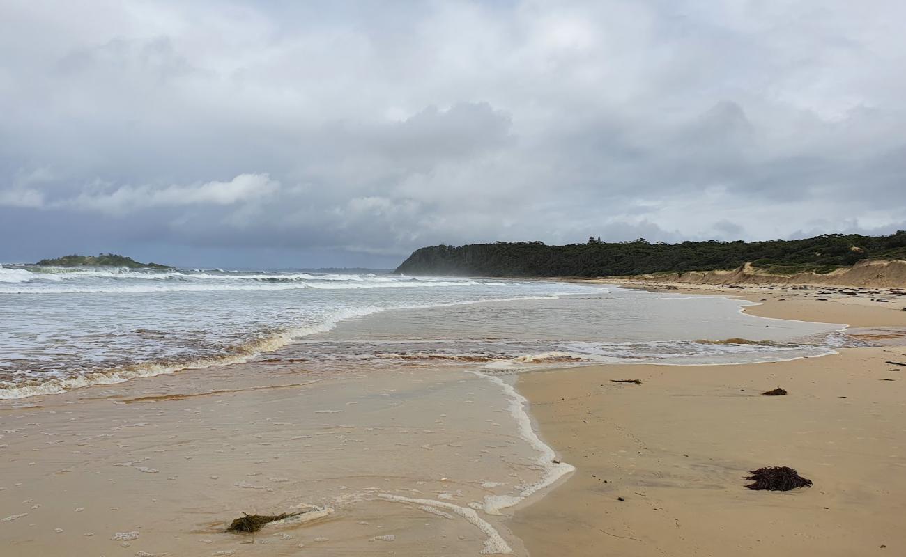 Photo de Manyana Beach avec sable lumineux de surface