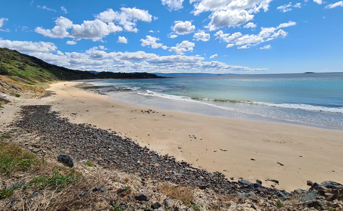 Photo de Fishermans Beach avec sable beige de surface