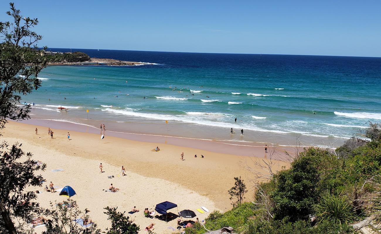 Photo de Freshwater Beach avec sable beige fin de surface