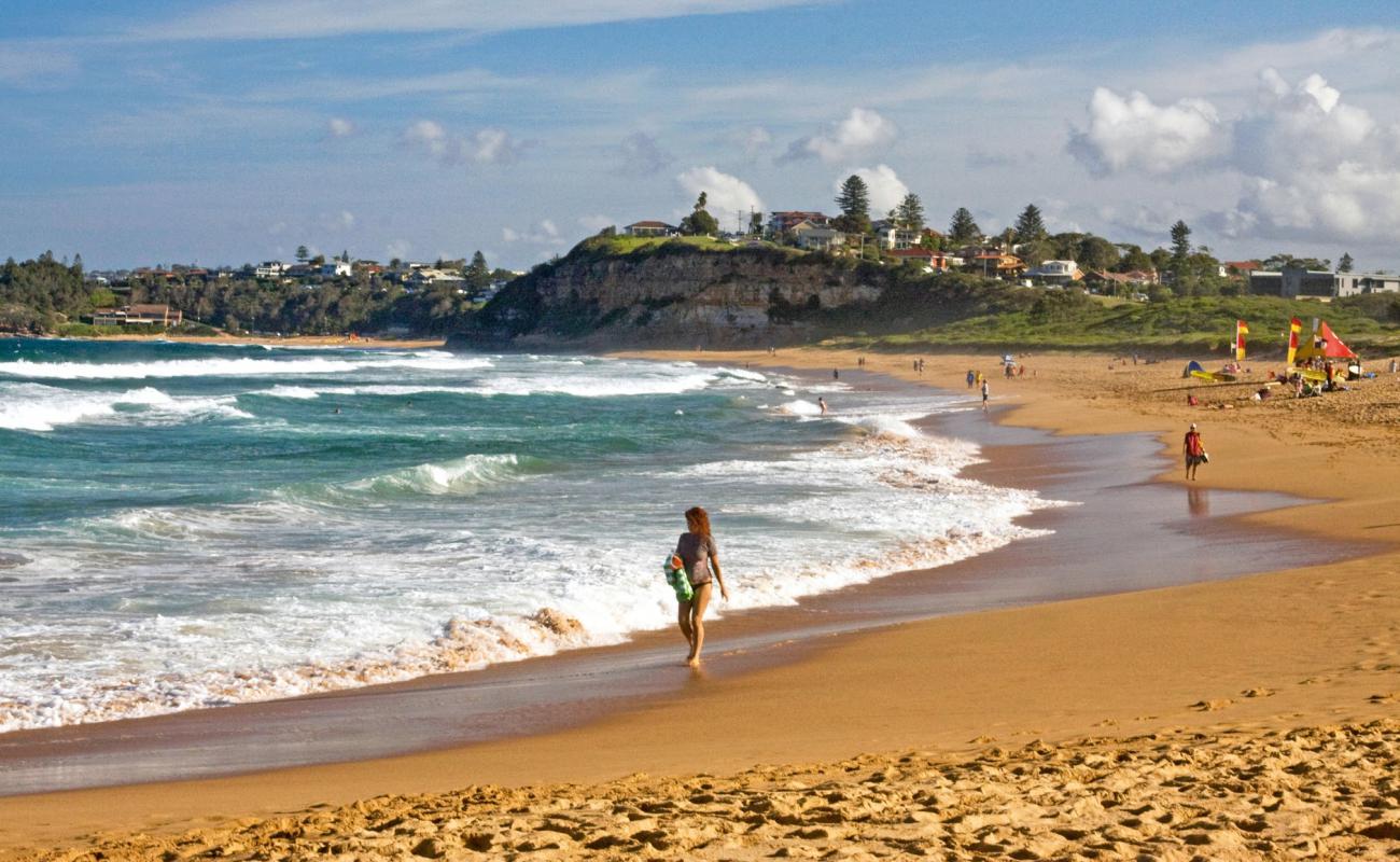 Photo de Mona Vale Beach avec sable lumineux de surface