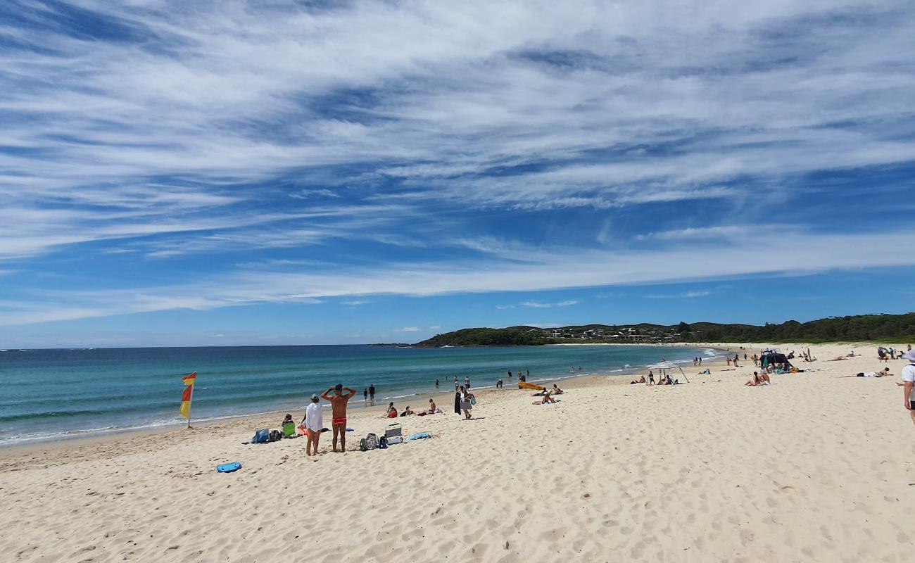 Photo de Fingal Bay Foreshore Reserve avec sable fin et lumineux de surface