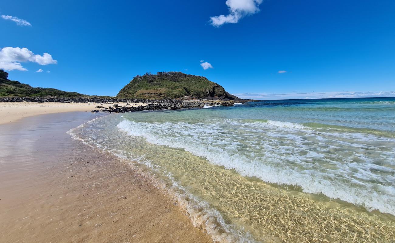 Photo de Sandbar Beach avec sable lumineux de surface