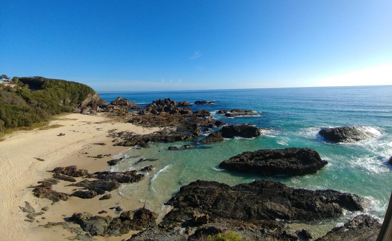 Photo de Burgess Beach avec sable lumineux de surface