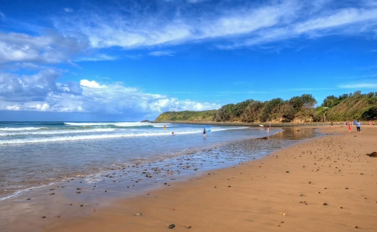 Photo de Wallabi Beach avec sable beige de surface