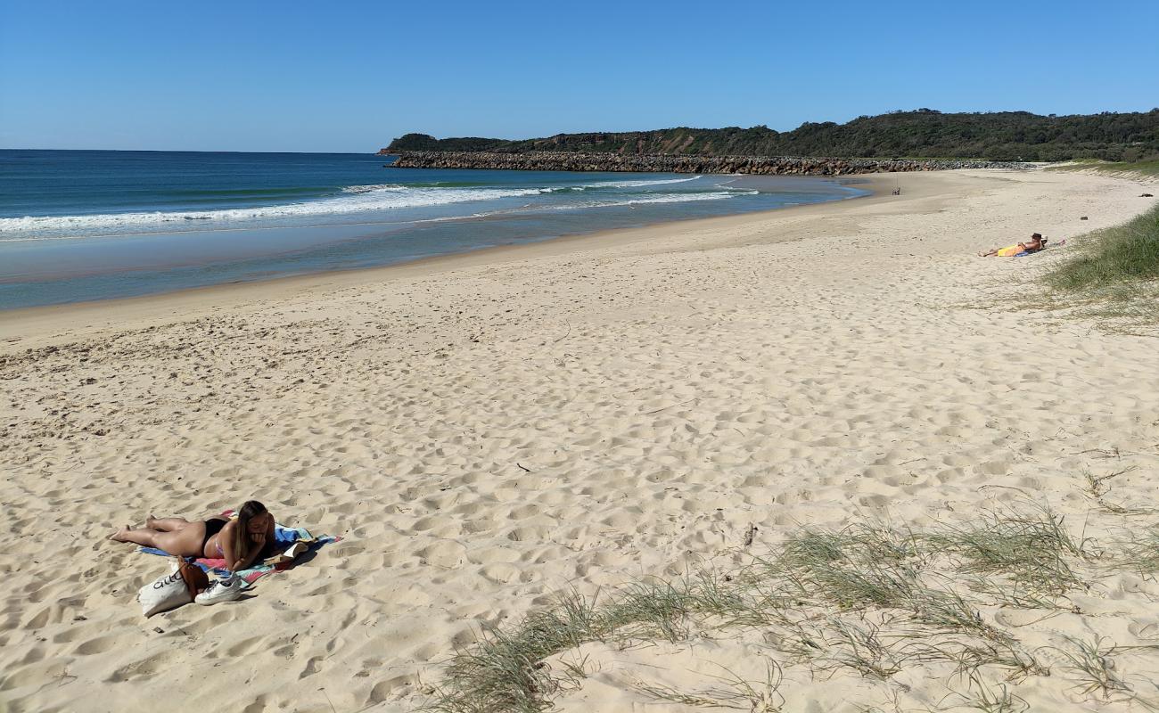 Photo de North Haven Beach avec sable beige de surface