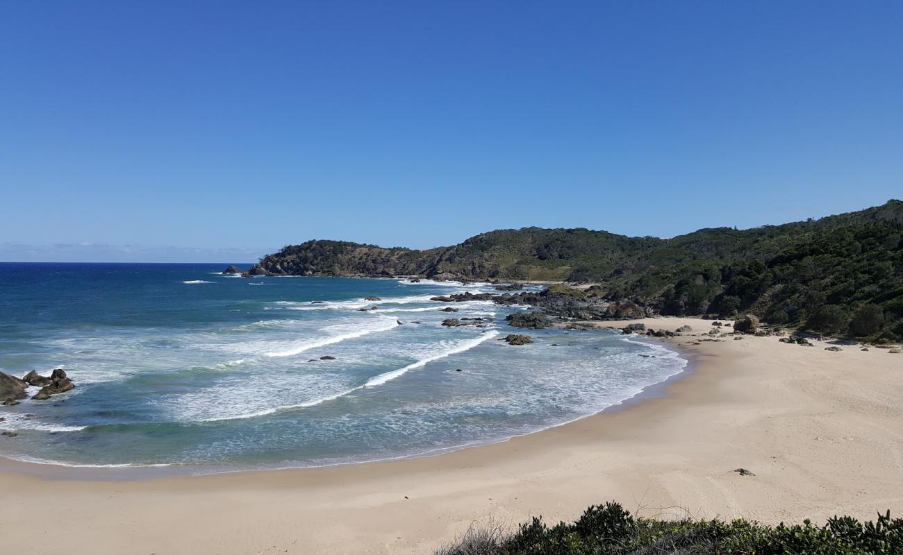 Photo de Miners Beach avec sable beige de surface