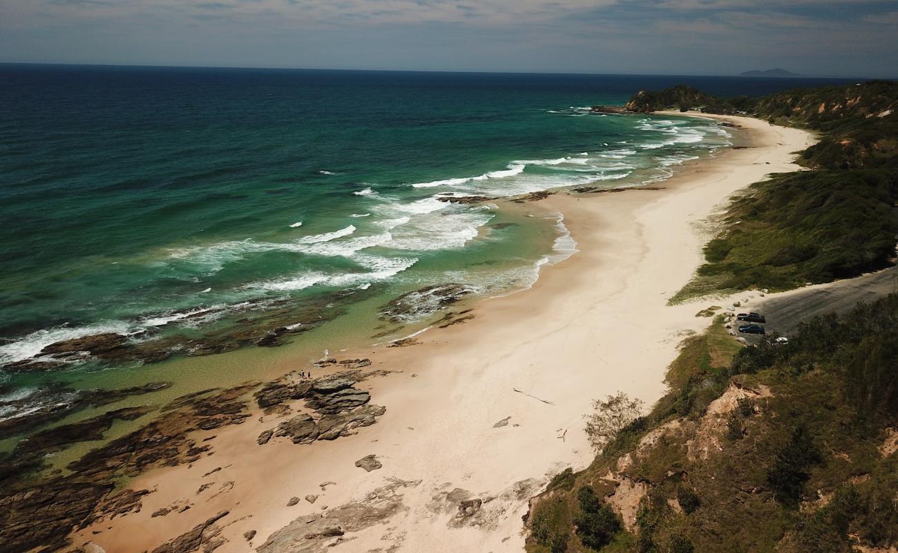 Photo de Beilby's Beach avec sable beige fin de surface