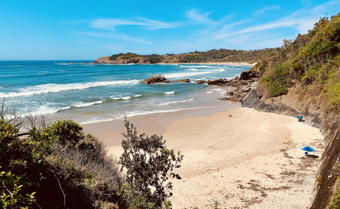 Photo de Little Diggers Beach avec sable fin et lumineux de surface