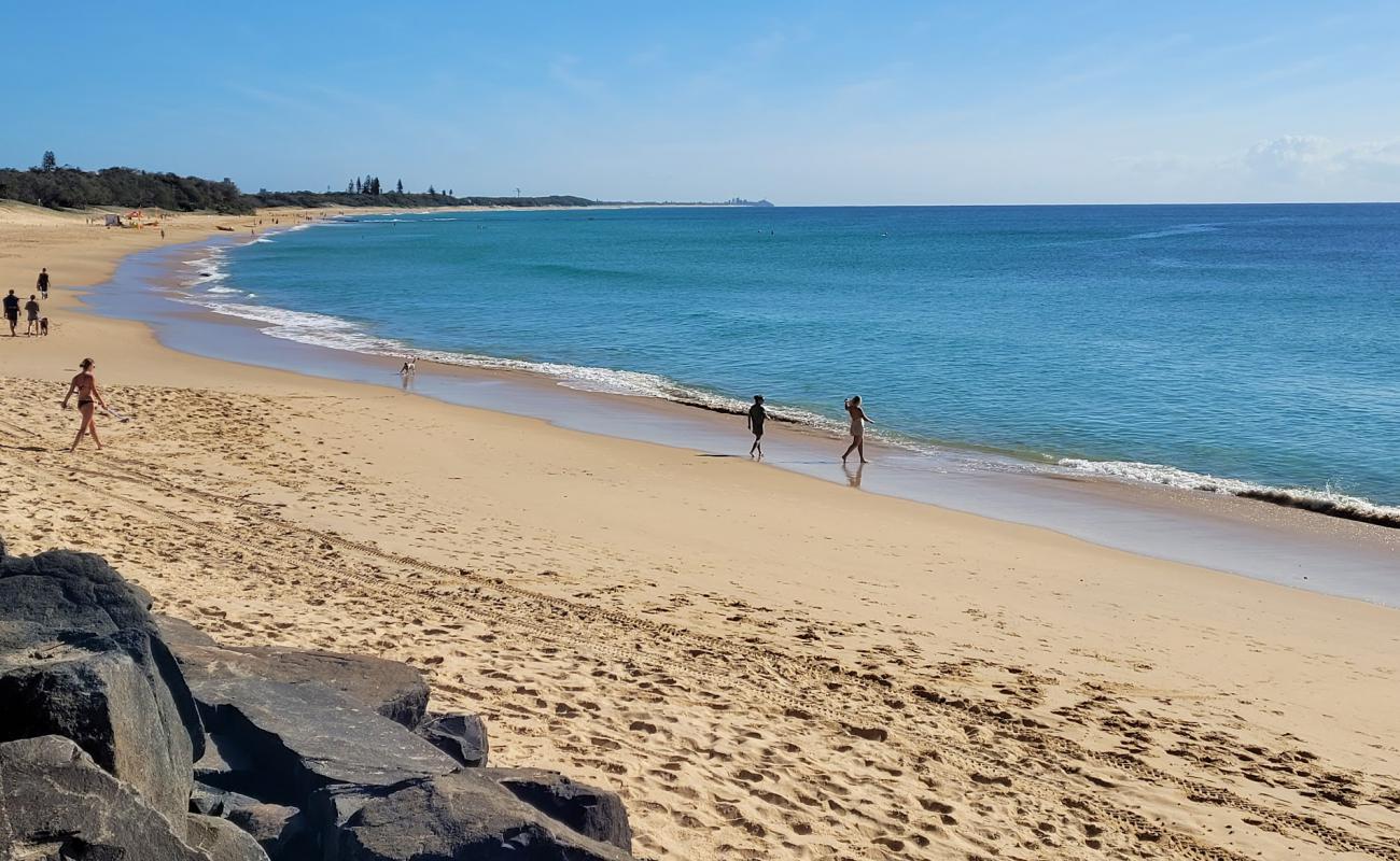 Photo de Dickey Beach avec sable lumineux de surface