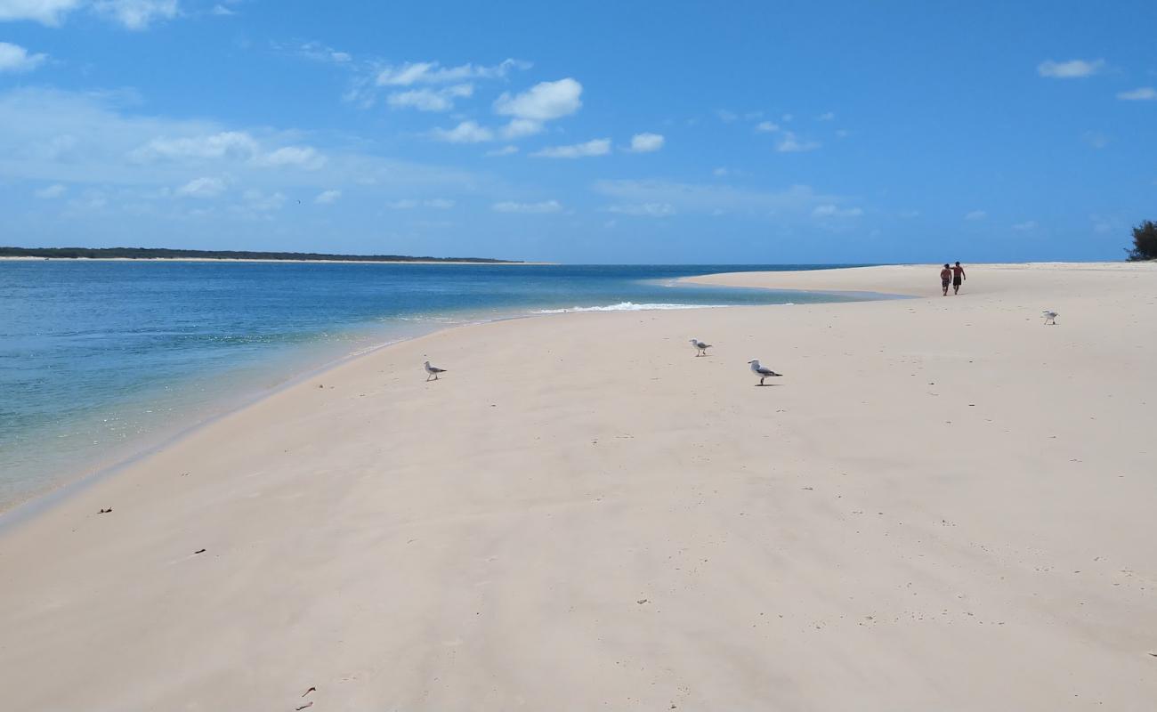 Photo de Inskip Point Beach avec sable fin et lumineux de surface