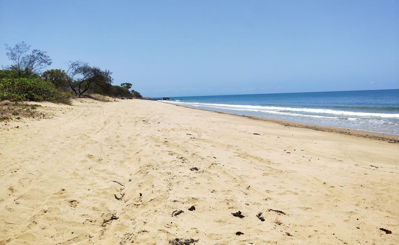 Photo de Borderline Beach avec sable beige de surface