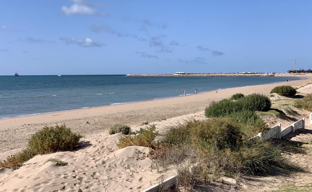 Photo de Town Beach avec sable lumineux de surface