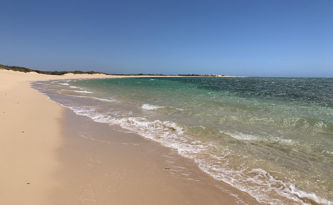 Photo de Neds Beach avec sable beige de surface
