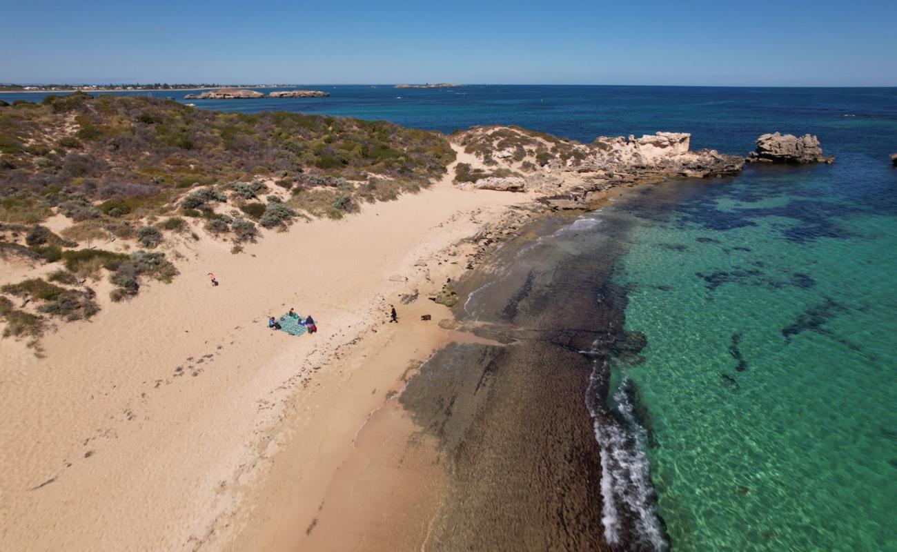 Photo de Cape Peron Beach avec sable beige de surface
