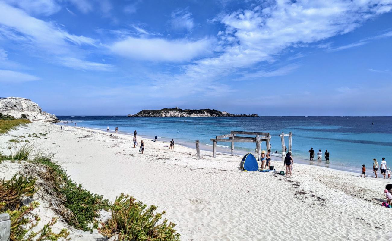 Photo de Hamelin Bay Beach avec sable lumineux de surface