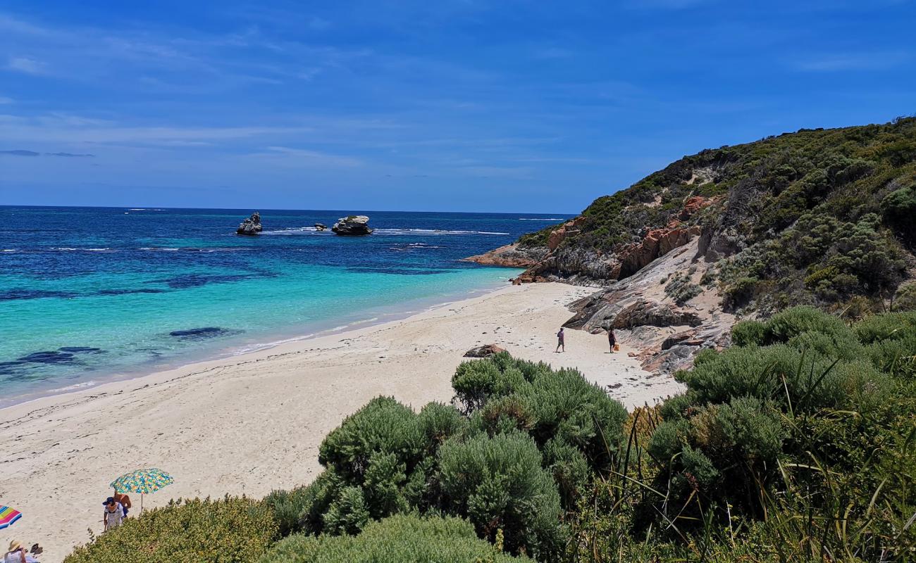 Photo de Cosy Corner Beach avec sable fin blanc de surface