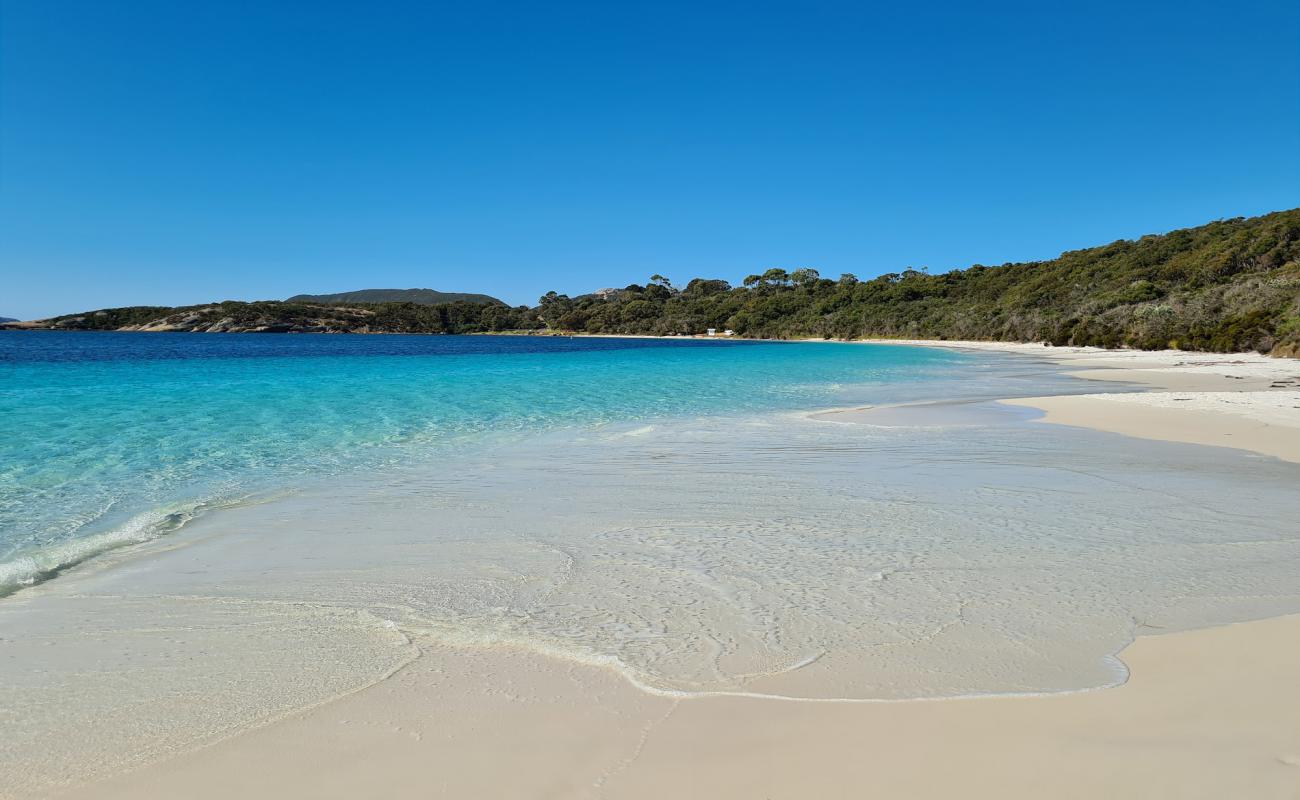 Photo de Goode Beach North avec sable fin blanc de surface