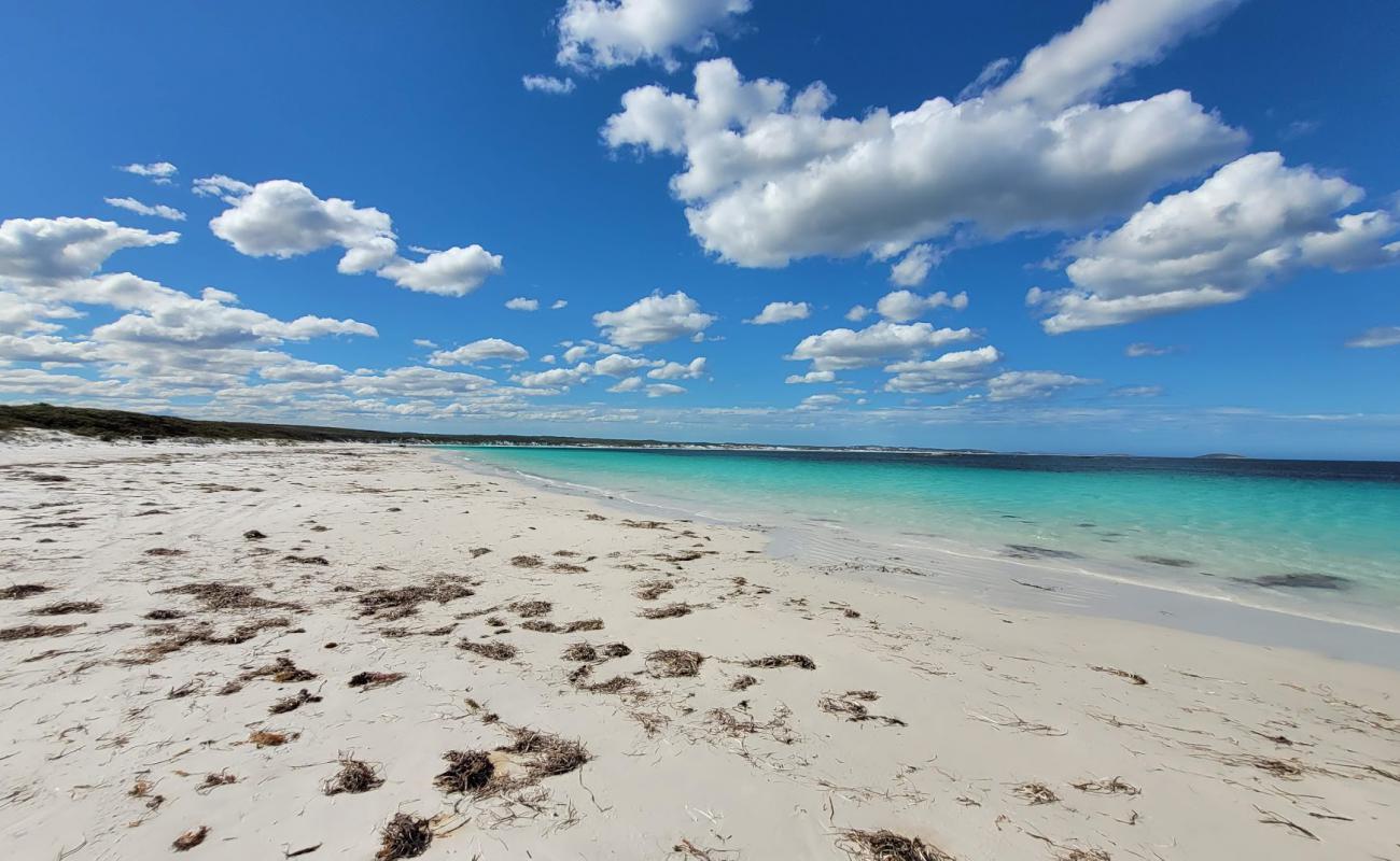 Photo de Alexander Bay Beach avec sable fin blanc de surface