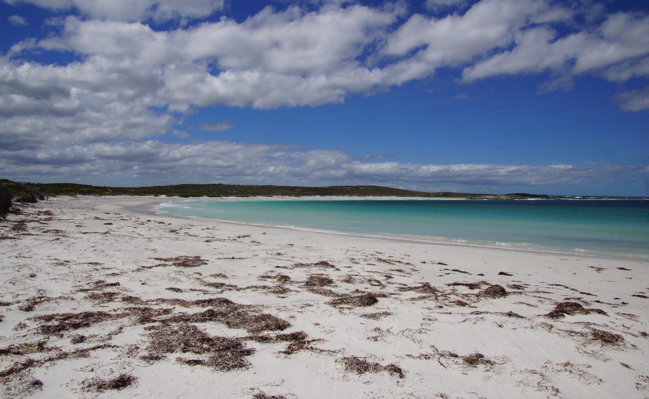 Photo de Poison Creek Beach avec sable blanc de surface