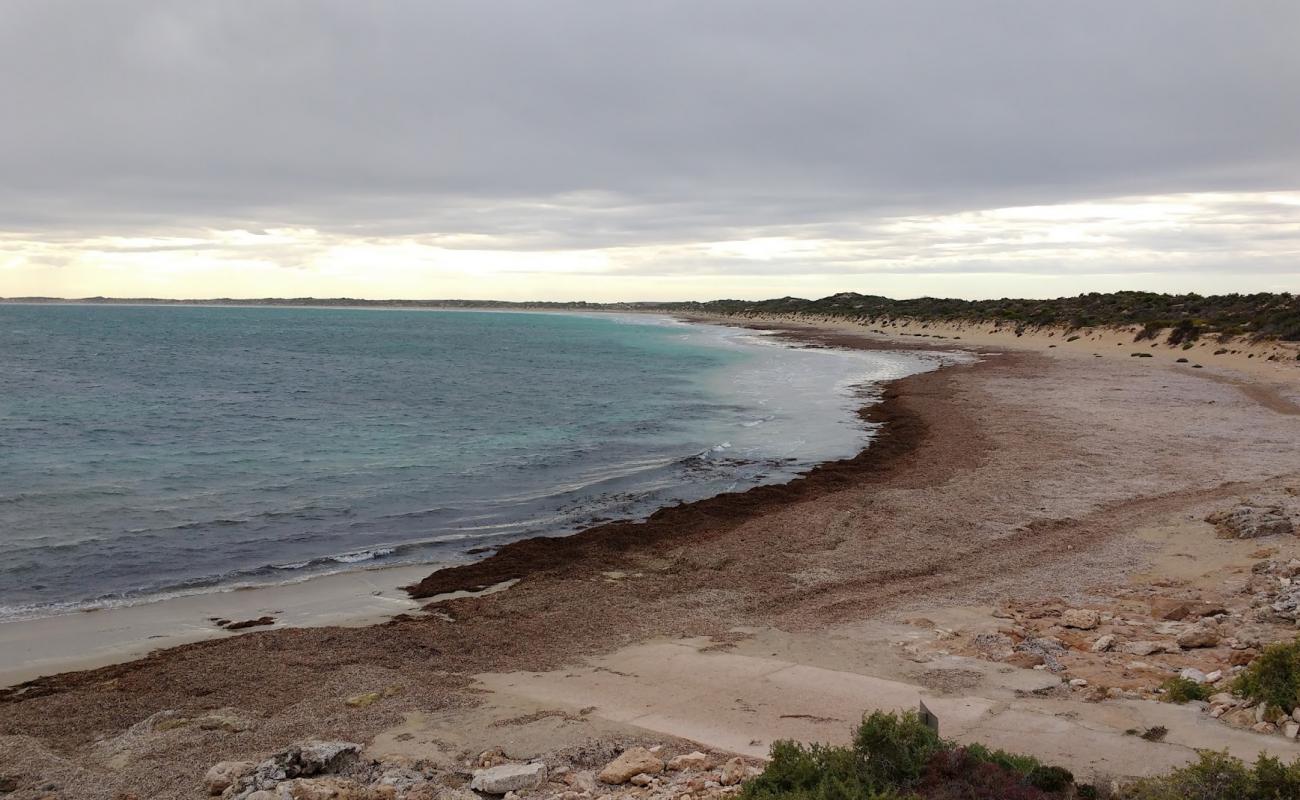 Photo de Surfers Beach avec sable beige de surface