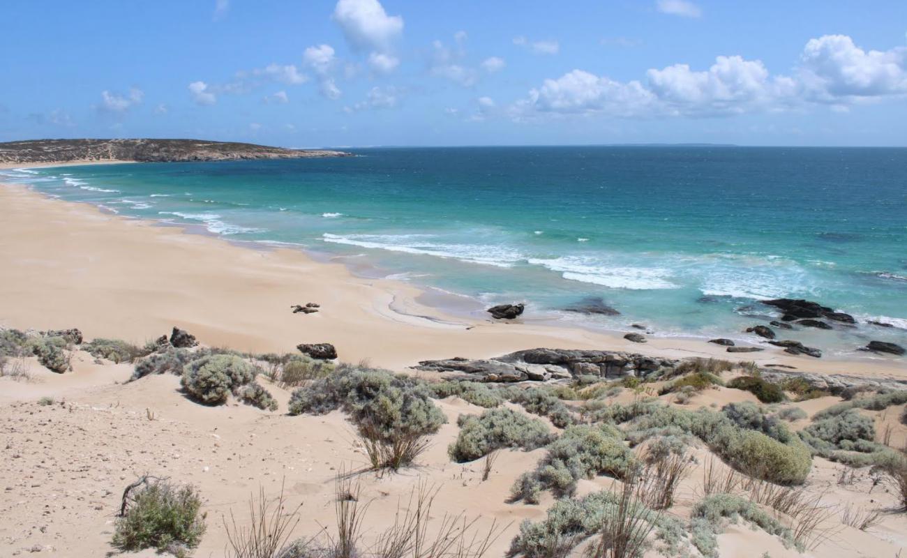 Photo de Greenly Beach avec sable lumineux de surface