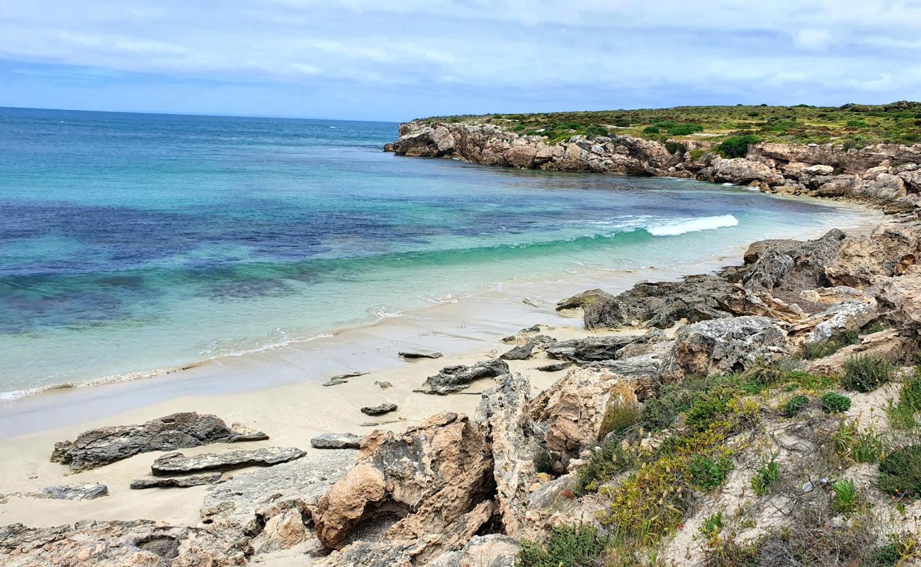 Photo de Little Emu Beach avec sable beige de surface