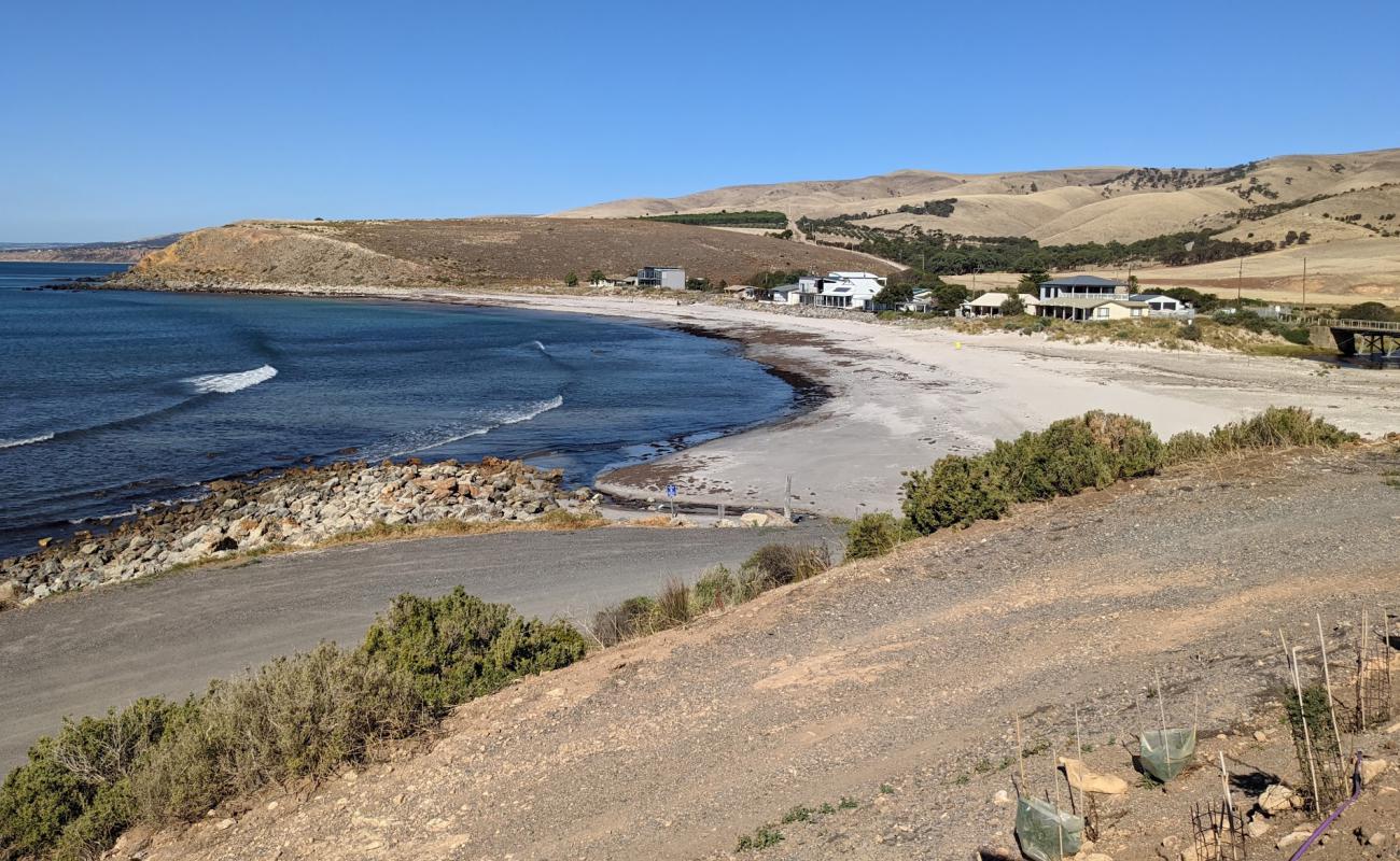 Photo de Myponga Beach avec sable lumineux de surface