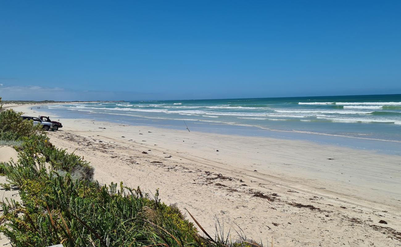 Photo de Brown Beach avec sable lumineux de surface