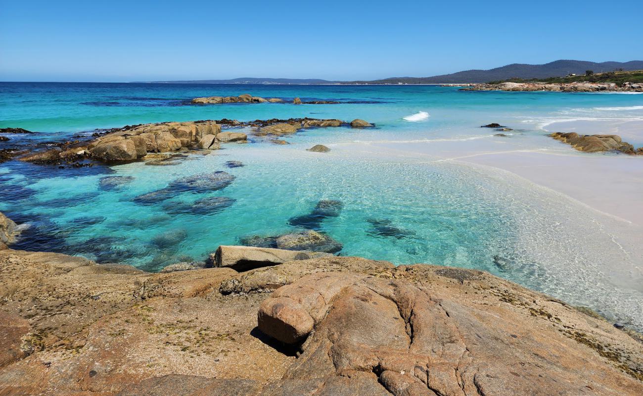 Photo de Suicide Beach avec sable blanc de surface