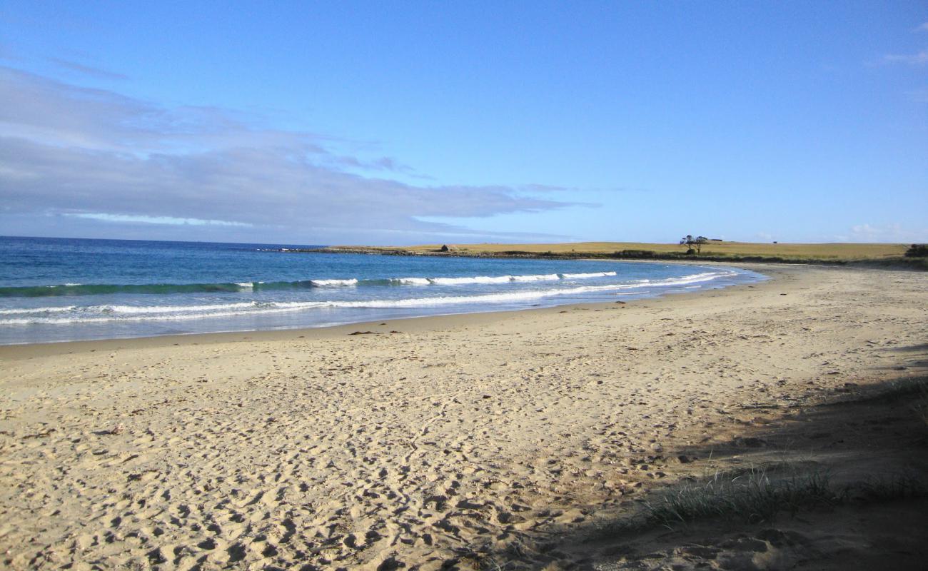 Photo de Kelvedon Beach avec sable lumineux de surface