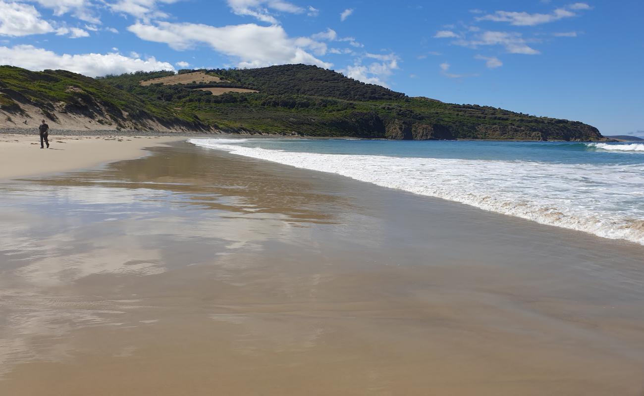 Photo de Roaring Beach Beach avec caillou fin clair de surface