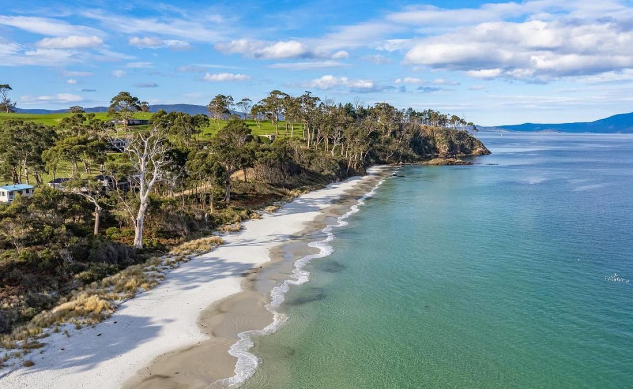 Photo de Little Roaring Bay Beach avec sable lumineux de surface