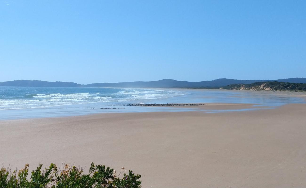 Photo de Badger Beach avec sable lumineux de surface