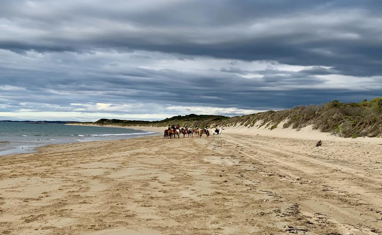 Photo de Millers Beach avec sable lumineux de surface