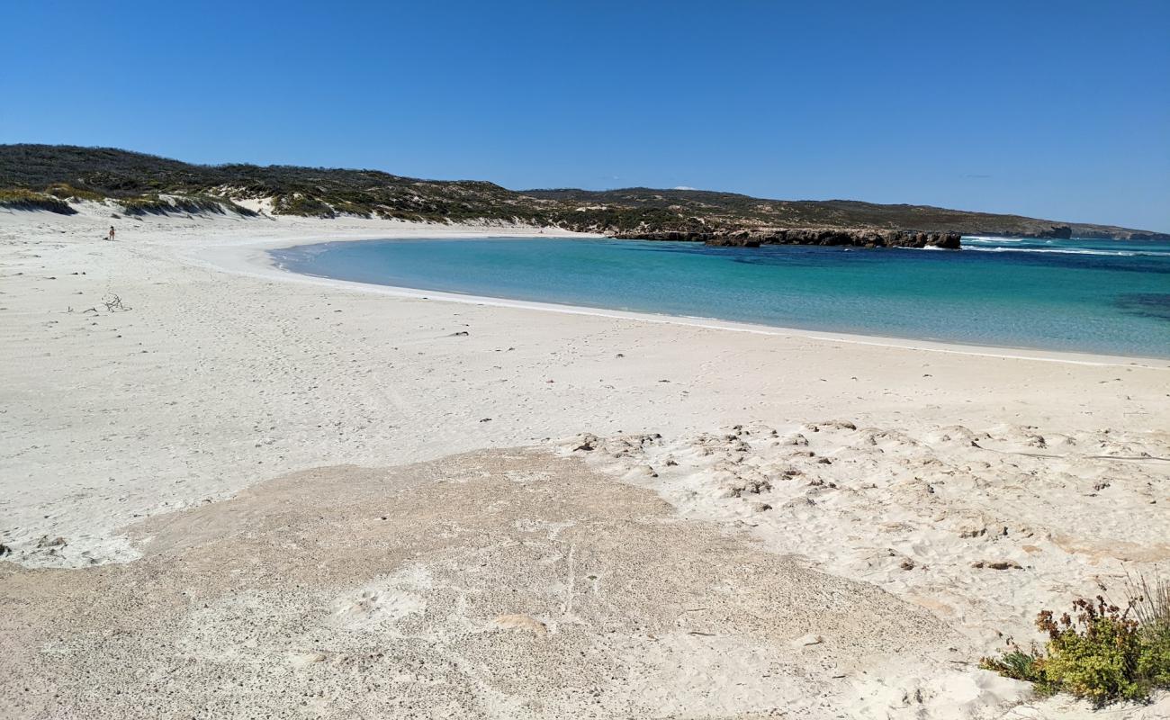 Photo de Hanson Bay Beach avec sable beige de surface