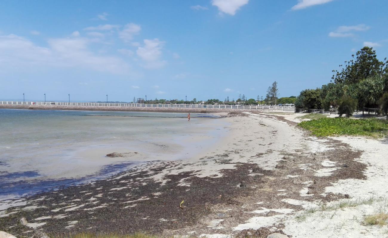 Photo de Pandanus Plage avec sable lumineux de surface