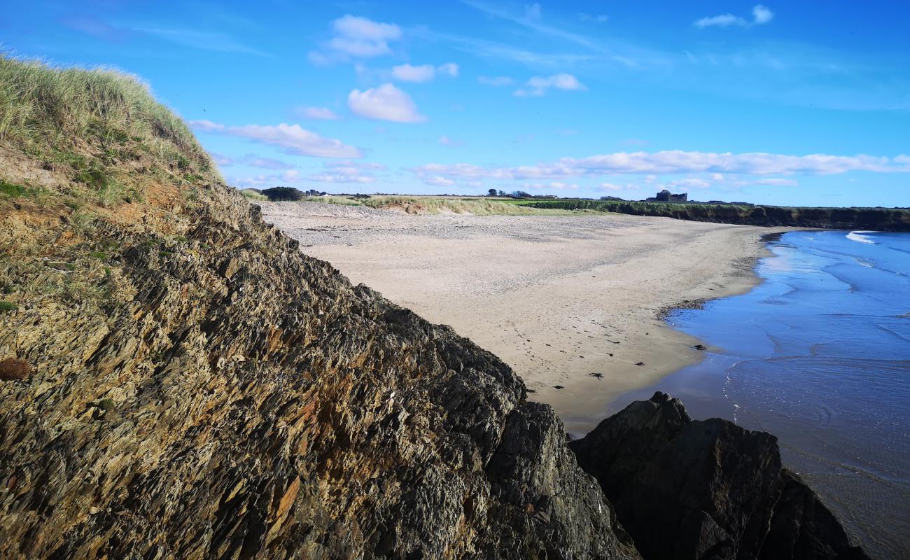 Photo de Bannow Island Beach avec sable clair avec caillou de surface