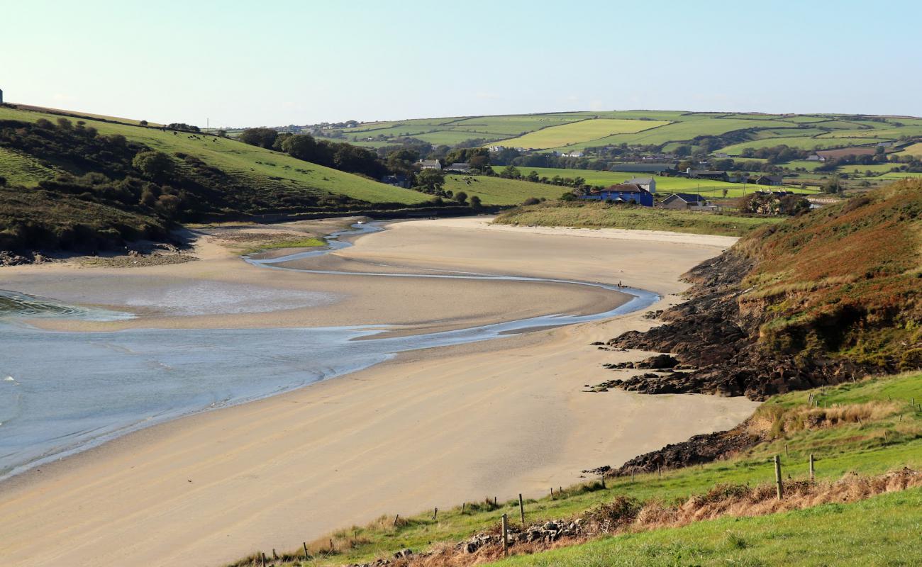 Photo de Moloney's Beach avec sable beige de surface