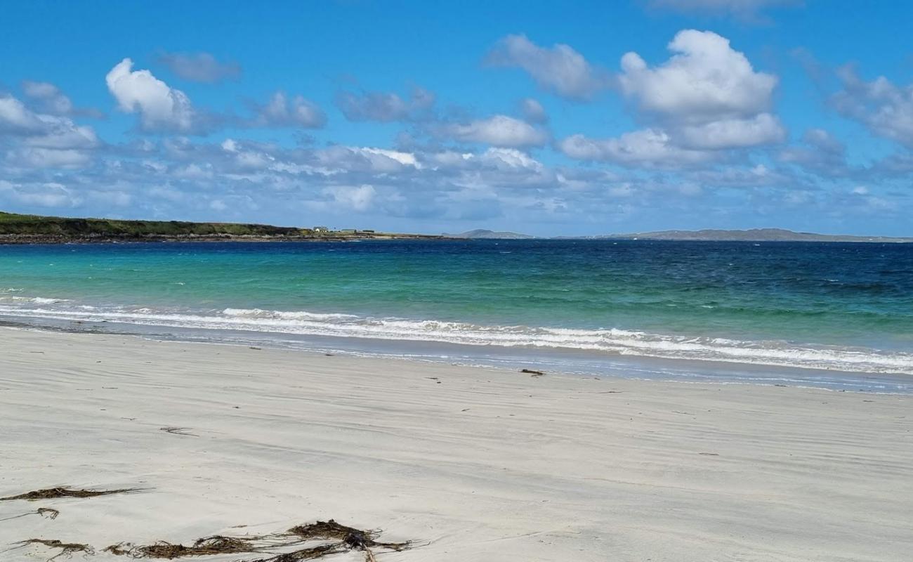 Photo de Selerna Beach avec sable beige de surface