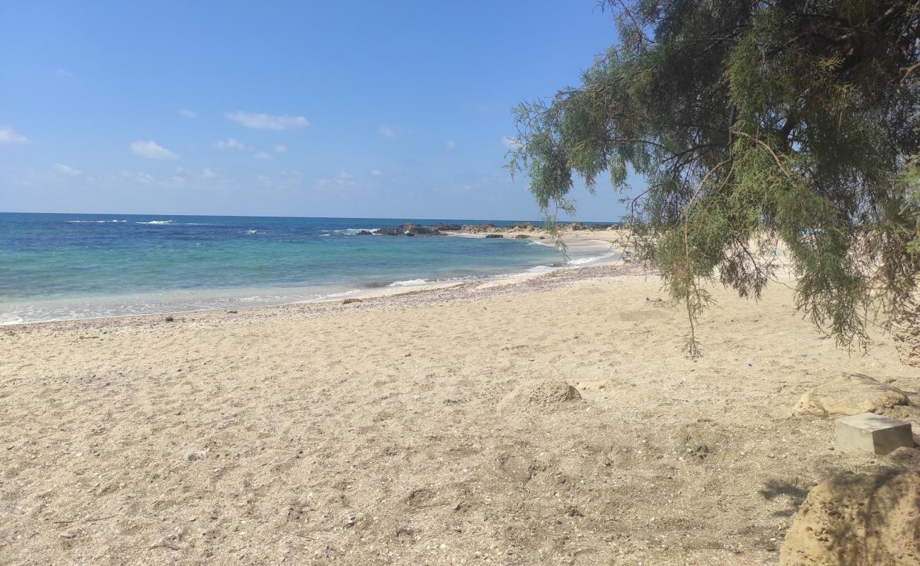 Photo de Nachsholim beach avec sable lumineux de surface