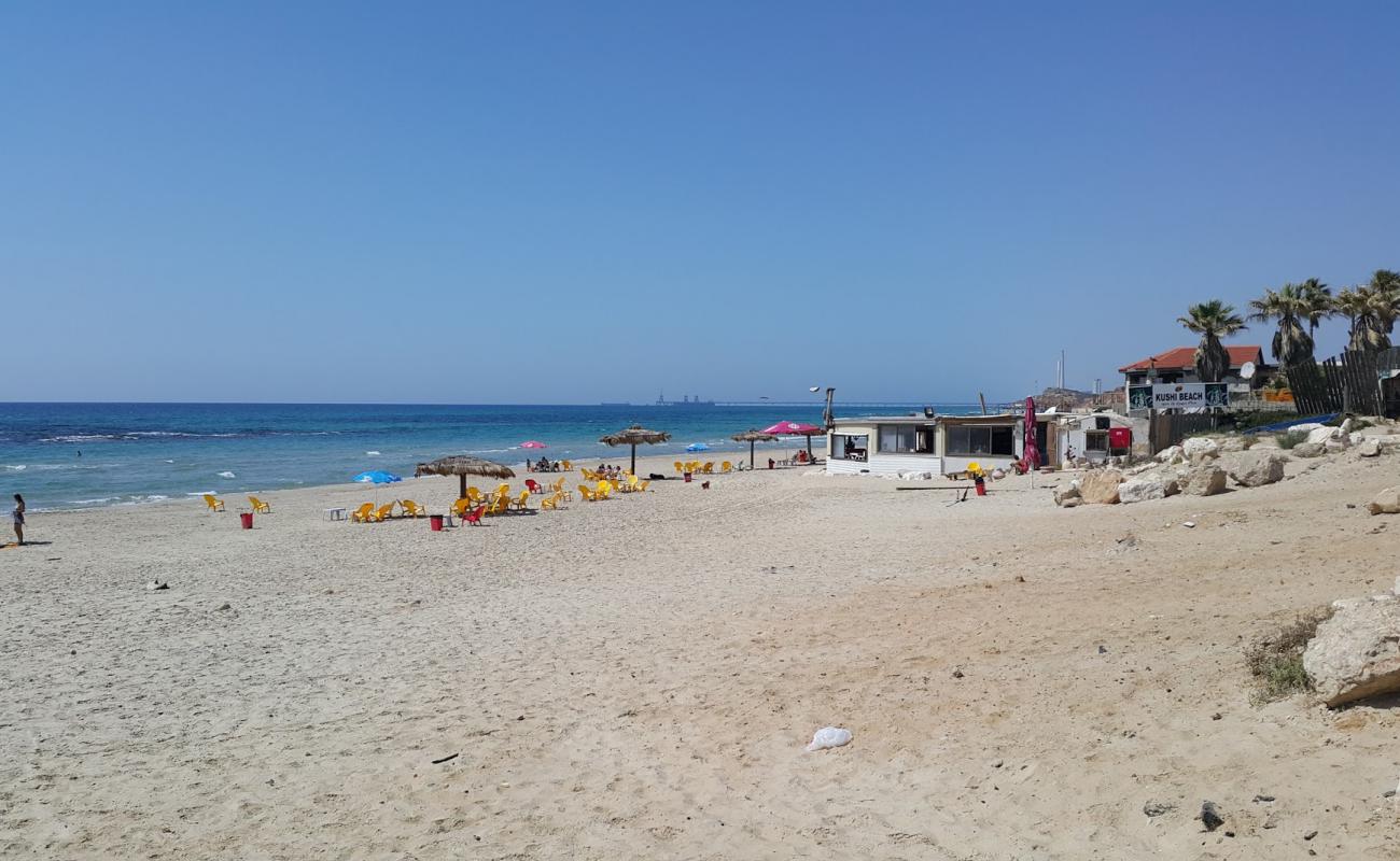 Photo de Tel Gerrit beach avec sable beige de surface