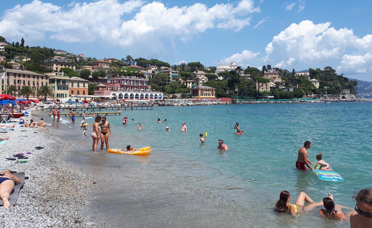 Photo de Santa Margherita avec caillou fin gris de surface