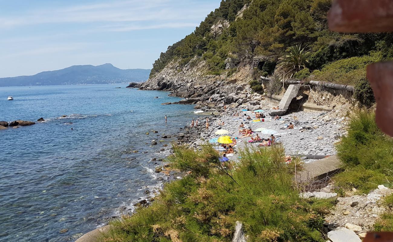 Photo de Spiaggia Nudista Chiavari avec roches de surface